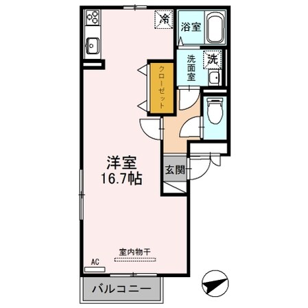 アメニティー・ベフの物件間取画像